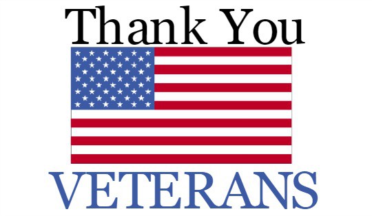 To Our Veterans: Thank You for Your Service!